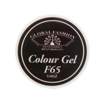 Gel color unghii, vopsea de arta, seria Rose Red, Global Fashion, 5gr, F65 de firma original