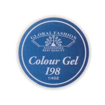 Gel color unghii, vopsea de arta, seria Royal Blue, Global Fashion, 5gr, I98
