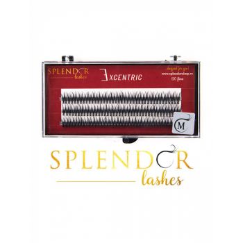 Gene false smocuri Excentric Silk Lashes 120 buc marimea S la reducere