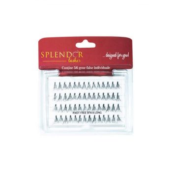 Gene false smocuri fara nod Splendor Lashes SFN 8 cu 54 buc - S