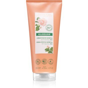 Klorane Cupuaçu Bio Lait de Rose gel de dus hranitor