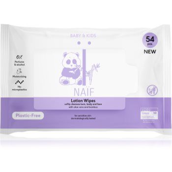 Naif Baby & Kids Lotion Wipes Șervețele umede pentru nou-nascuti si copii