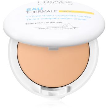 Uriage Eau Thermale Water Cream Tinted Compact SPF 30 pulbere catifelata pentru uniformizarea nuantei tenului