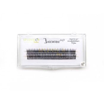 Gene false smocuri Excentric Soft Silk Lashes 76 buc marimea M de firma originale