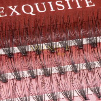 Gene false smocuri Exquisite Intense 20D Silk Lashes - 60 buc marimea L de firma originale