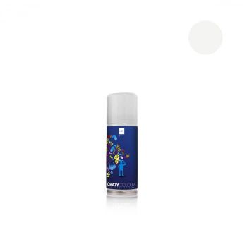 Spray colorant pentru par CRAZY COLOURS - colorare temporara - ALB