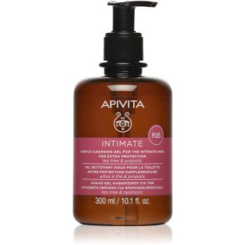 Apivita Intimate Plus Cleansing Gel gel de dus delicat spumant pentru igiena intima