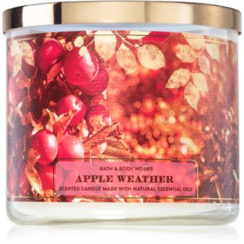 Bath & Body Works Apple Weather lumânare parfumată