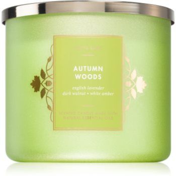 Bath & Body Works Autumn Woods lumânare parfumată