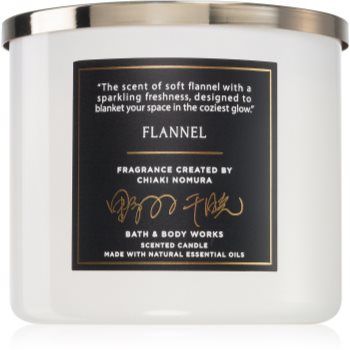 Bath & Body Works Flannel lumânare parfumată
