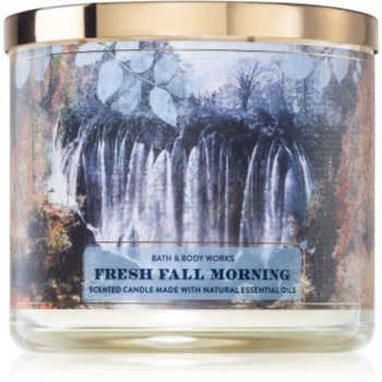 Bath & Body Works Fresh Fall Morning lumânare parfumată