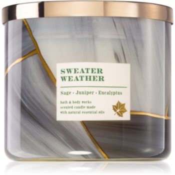 Bath & Body Works Sweater Weather lumânare parfumată