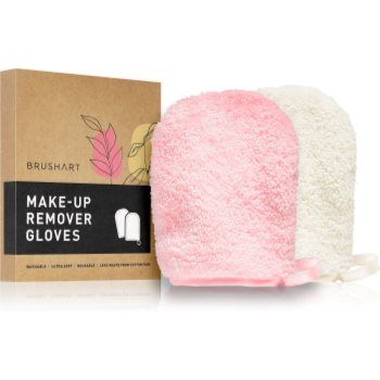 BrushArt Home Salon Make-up remover gloves mănuși demachiante pentru make-up