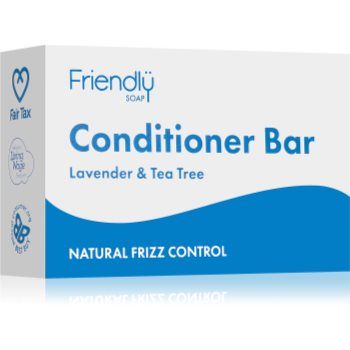 Friendly Soap Conditioner Bar Lavender & Tea Tree balsam natural pentru păr