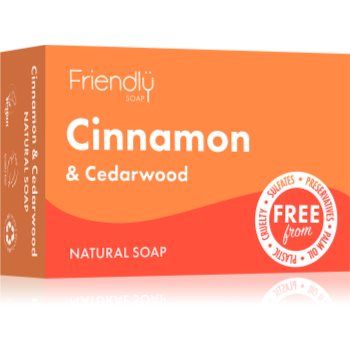 Friendly Soap Natural Soap Cinnamon & Cedarwood săpun natural