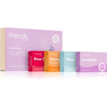 Friendly Soap Natural Soap Floral and Fruity set cadou ieftin