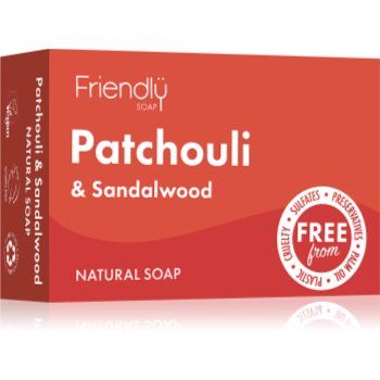 Friendly Soap Natural Soap Patchouli & Sandalwood săpun natural
