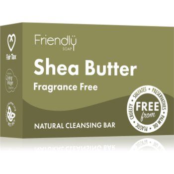 Friendly Soap Cleansing Bar Shea Butter săpun natural faciale
