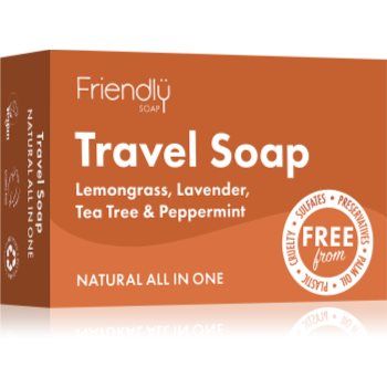 Friendly Soap Travel Soap Hair & Body săpun natural pentru corp si par