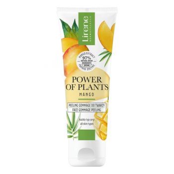 Gomaj-peeling facial Lirene Power Of Plants - Mango, 75ml ieftin