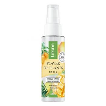 Hidrolat facial hranitor, cu efect hidratant Lirene Power Of Plants - Mango, 100 ml ieftina