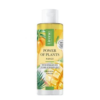 Lichid demachiant pentru zona ochilor Lirene Power Of Plants - Mango, 145 ml