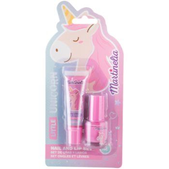 Martinelia Little Unicorn Nail & Lip Set set cadou (pentru copii)
