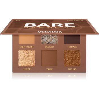 Mesauda Milano Bare Harmony paleta farduri de ochi la reducere