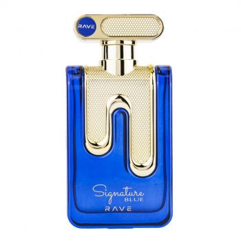Parfum arabesc Signature Blue, RAVE, apa de parfum 100 ml, barbati la reducere