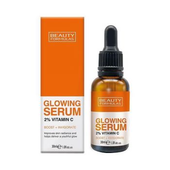 Serum stralucitor Beauty Formulas, 30 ml ieftin