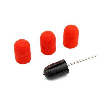 Set suport si smirghel 16*25mm #100 3 buc - Red la reducere