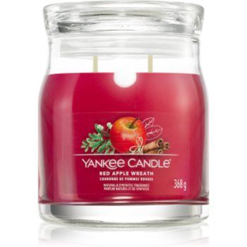 Yankee Candle Red Apple Wreath lumânare parfumată Signature ieftin