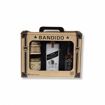 BANDIDO - Set cadou ingrijire par (sampon par + pomada par 2 buc + after shave) de firma original