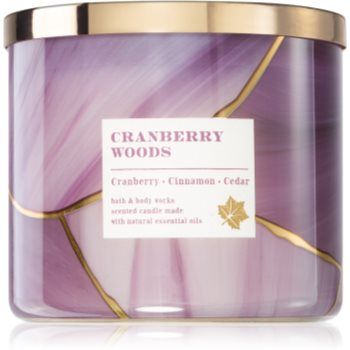 Bath & Body Works Cranberry Woods lumânare parfumată