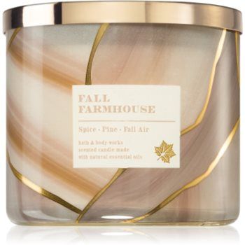 Bath & Body Works Fall Farmhouse lumânare parfumată