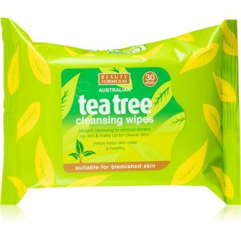 Beauty Formulas Tea Tree servetele micelare decorative