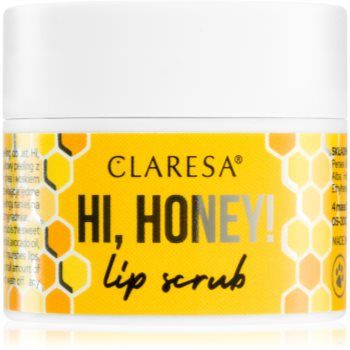 Claresa Hi, Honey Exfoliant pentru buze cu miere ieftin