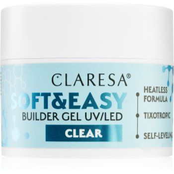 Claresa Soft&Easy Builder Gel gel de bază pentru unghii