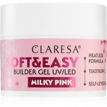 Claresa Soft&Easy Builder Gel gel de bază pentru unghii