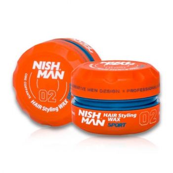 NISH MAN 02 - Ceara de par lucioasa 150 ml