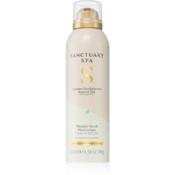 Sanctuary Spa Golden Sandalwood spumă hidratantă cu efect de nutritiv de firma original