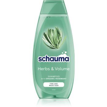 Schwarzkopf Schauma Herbs & Volume Sampon pentru par fin, moale