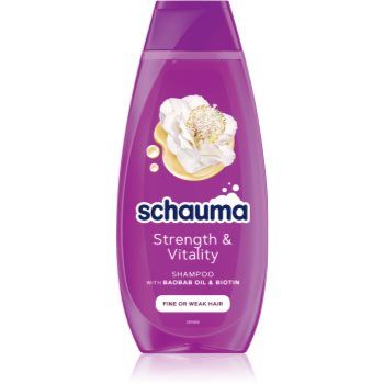 Schwarzkopf Schauma Strength & Vitality sampon fortifiant pentru par fin