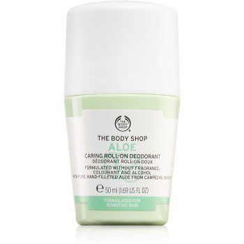 The Body Shop Aloe deodorant roll-on fara parfum ieftin