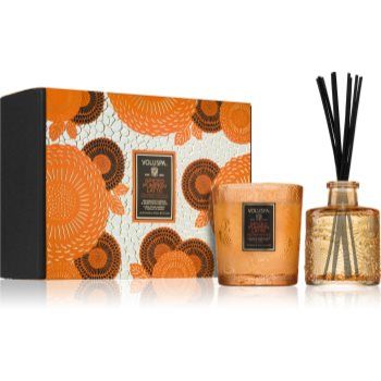 VOLUSPA Japonica Holiday Spiced Pumpkin Latte set cadou