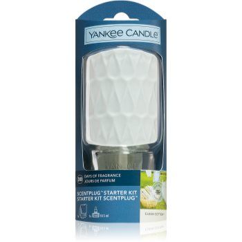 Yankee Candle Clean Cotton difuzor electric + refill