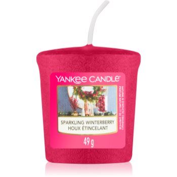 Yankee Candle Sparkling Winterberry lumânare votiv Signature ieftin