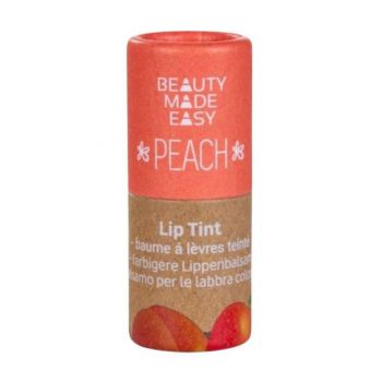 Balsam de Buze Nuantat Peach - Beauty Made Easy Lip Tint, 5.5 g