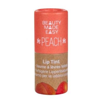 Balsam de Buze Nuantat Peach - Beauty Made Easy Lip Tint, 5.5 g