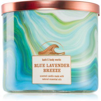 Bath & Body Works Blue Lavender Breeze lumânare parfumată